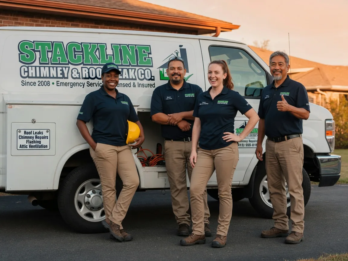 Chimney flashing repair company in Welcome, MN